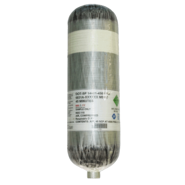 NEW 2025 PRO-LITE 45 Minute 4500 PSI Carbon Fiber Cylinder TC, DOT & ISO Certified