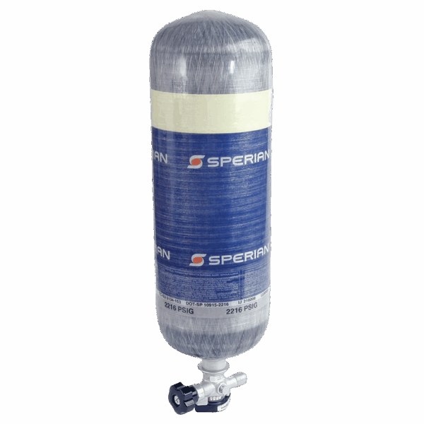 Sperian (Survivair) 30 Min. 4500 PSI Carbon Fiber Cylinder Reconditioned