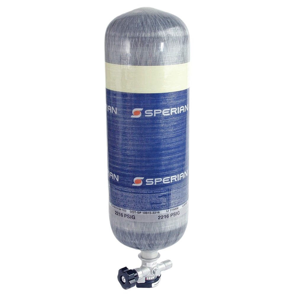 thumbnail interactive-video image 1 of Scott 4500psi 30-Min SCBA Bottle – MFG 2009, Hydro 2019, Used 1 of 2
