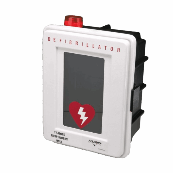 Allegro-Defibrillator Wall Case with Alarm, Plastic Model 4400-DA