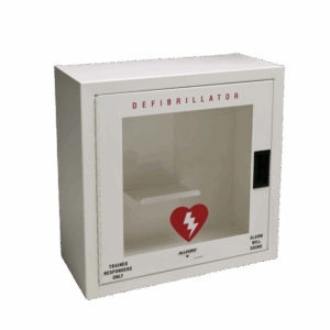 Allegro-Small Defibrillator Wall Case with Alarm, Metal Model 4210-01