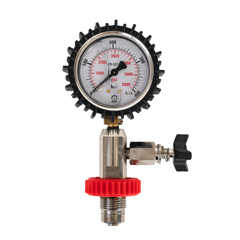 Pressure test gauge 300 bar