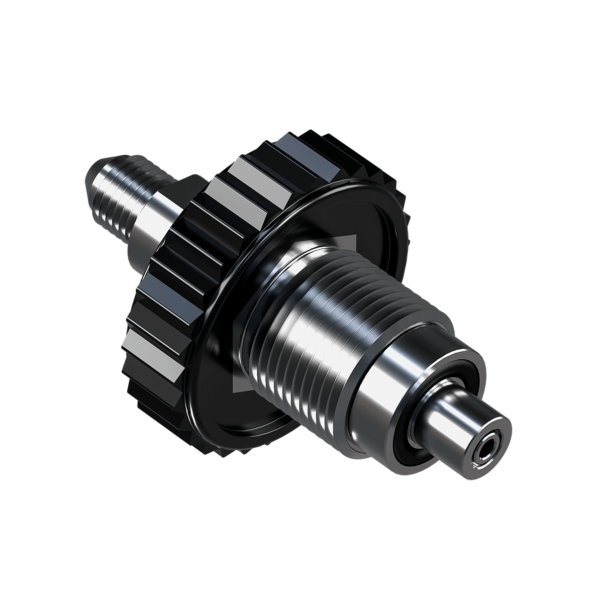 Cylinder connection DIN 232 bar for lever tap with safety pin